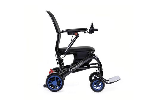 Silla De Ruedas Eléctrica Plegable Q50R Carbon