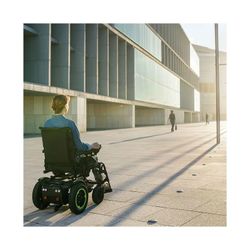 Silla de ruedas eléctrica quickie Q200R