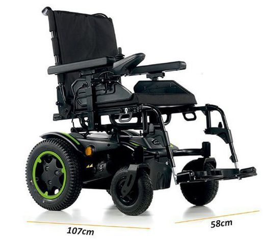 Silla de ruedas eléctrica quickie Q200R