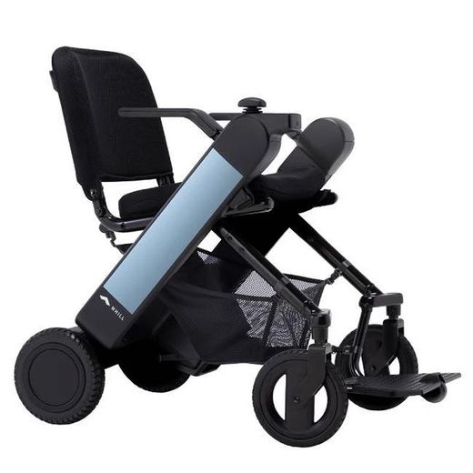Silla de ruedas eléctrica whill model f con plegado vertical de Wellell