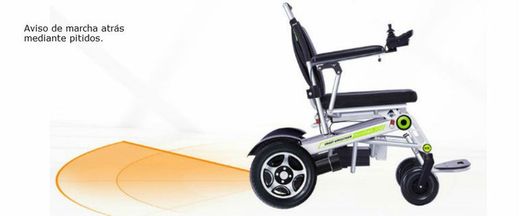 Silla de ruedas electronica con plegado automatico y control remoto airwheel H3T