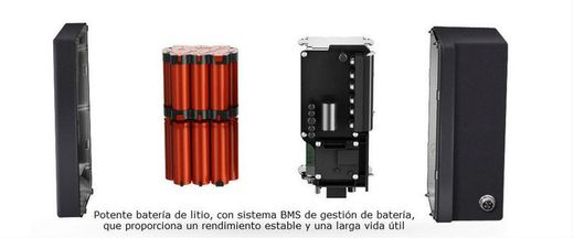 Silla de ruedas electronica con plegado automatico y control remoto airwheel H3T