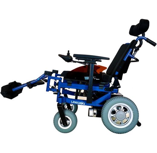 Silla de ruedas emblema, asiento graduable y respaldo reclinable
