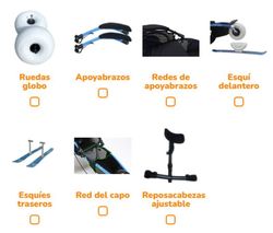 Silla de ruedas Hippocampe Playa