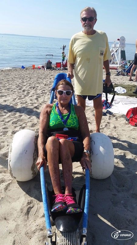 Silla de ruedas Hippocampe Playa