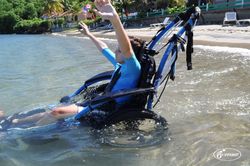 Silla de ruedas Hippocampe Playa