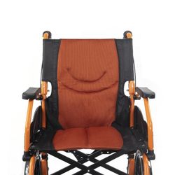 Silla de ruedas, Plegable de Aluminio Freno en manetas Pirámide