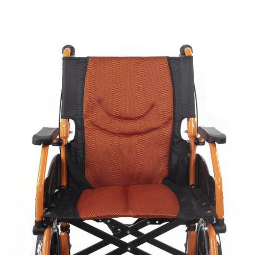 Silla de ruedas, Plegable de Aluminio Freno en manetas Pirámide