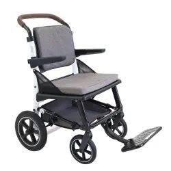 Silla de Ruedas Plegable y Ligera, Ruedas Transporte Kmina Pro