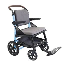 Silla de Ruedas Plegable y Ligera, Ruedas Transporte Kmina Pro