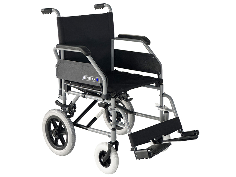 Silla de ruedas plegable APOLO 2 Rueda pequeña, talla 41,42,43, de asiento EN OFERTA 41 / REDUCIDO 10%