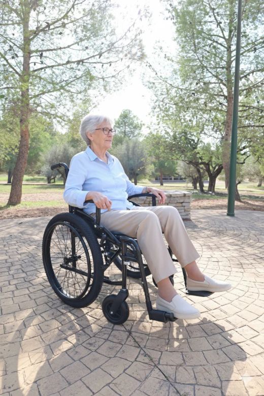 Silla de Ruedas Todoterreno Plegable KMINA K10077