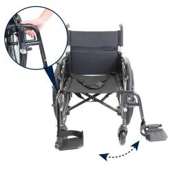 Silla de Ruedas Todoterreno Plegable KMINA K10077