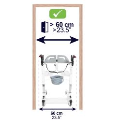 Silla de Transferencia y aseo  Kmina K40064