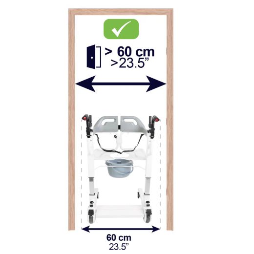 Silla de Transferencia y aseo  Kmina K40064