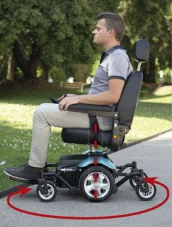 Silla electrica de  traccion central R310