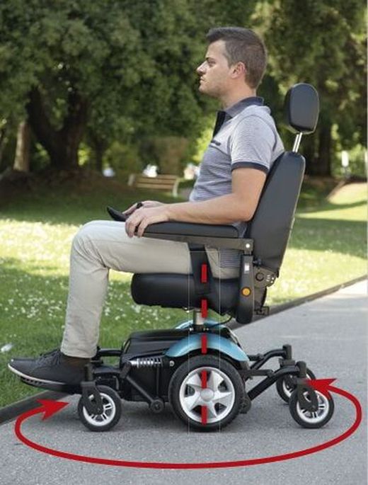 Silla electrica de  traccion central R310