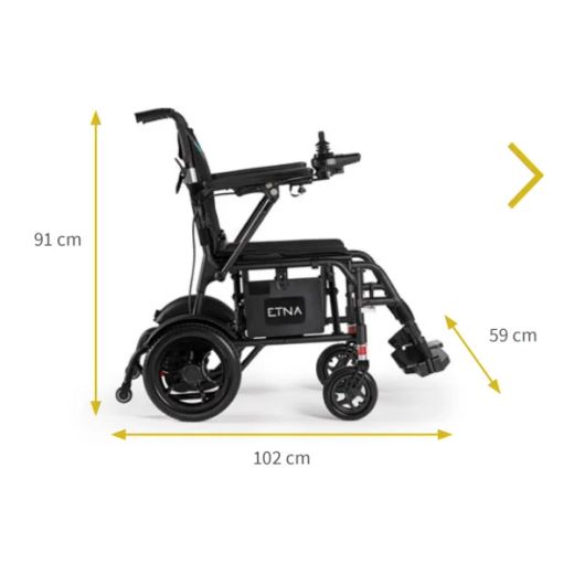 Silla eléctrica Etna, compacta y ultraligera