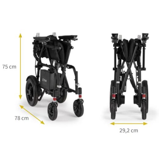 Silla eléctrica Etna, compacta y ultraligera