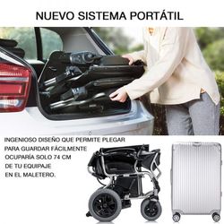 Silla eléctrica plegable martinika clàsic