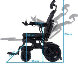Silla eléctrica, reclinable Kili 22