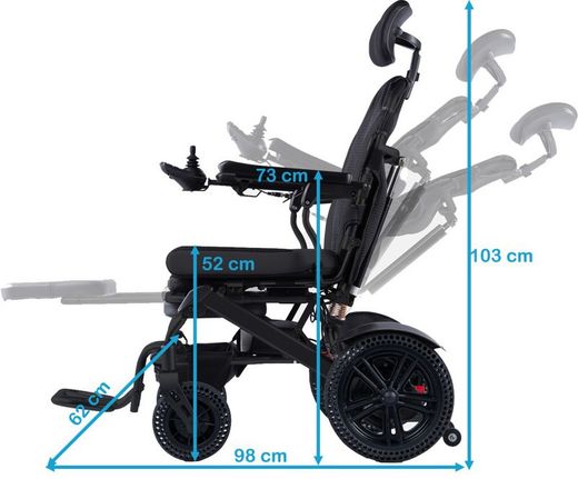 Silla eléctrica, reclinable Kili 22