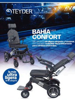 Silla eléctrica, respaldo basculante eléctrico Bahia Confort