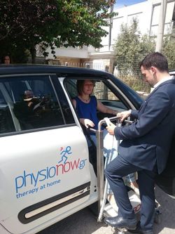 Silla- grúa especial para el traslado de pacientes easygo