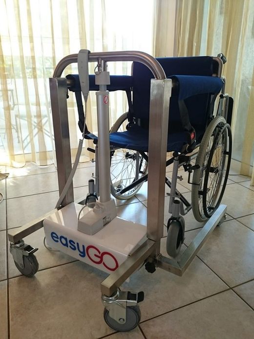Silla- grúa especial para el traslado de pacientes easygo