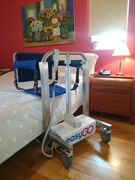 Silla- grúa especial para el traslado de pacientes easygo