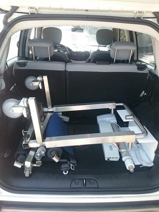 Silla- grúa especial para el traslado de pacientes easygo