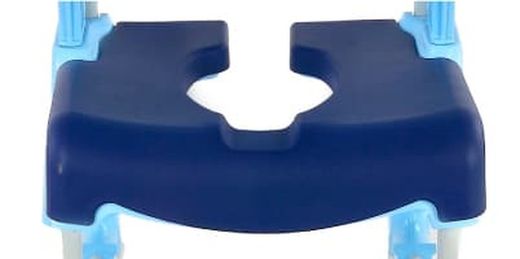 Silla para baño y WC autopropulsable Moem.