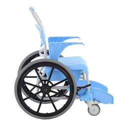 Silla para baño y WC autopropulsable Moem.