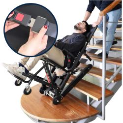 Silla Salvaescaleras Portátil Eléctrica, Silla Sube Escaleras para Adultos Kmina K40067