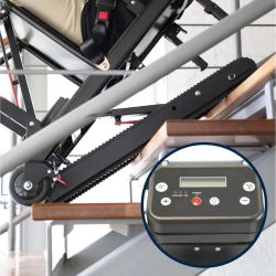 Silla Salvaescaleras Portátil Eléctrica, Silla Sube Escaleras para Adultos Kmina K40067