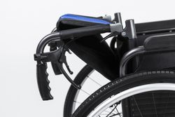 Silla  D200 Split  de transito rueda grande, de aluminio