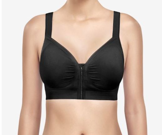 Sujetador  Basic. Cierre frontal con cremallera