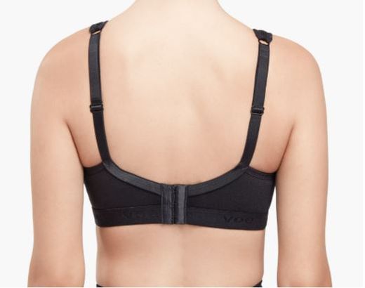 Sujetador Nuha, en algodón con cierre frontal y tirantes alcolchados.