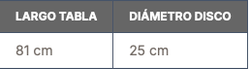Tabla transferencia glyder original
