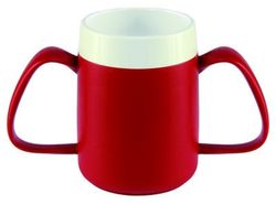 Taza con fondo cónico ergo - rojo