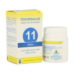 Tegorsal 11 Silicea - dióxido de silicio - Sales de schüssler