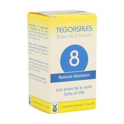Tegorsal 8 Natrium chloratum - cloruro sódico - Sales de schüssler