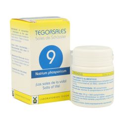 Tegorsal 9 Natrium phosphoricum - bifosfato de sodio - Sales de schüssler