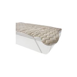 Topper sobrecolchón Confort ,Dos caras  Alto 5cm de  Lino natural de Vicosoft transpirable