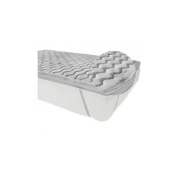 Topper sobrecolchón Confort ,Dos caras  Alto 5cm de  Lino natural de Vicosoft transpirable