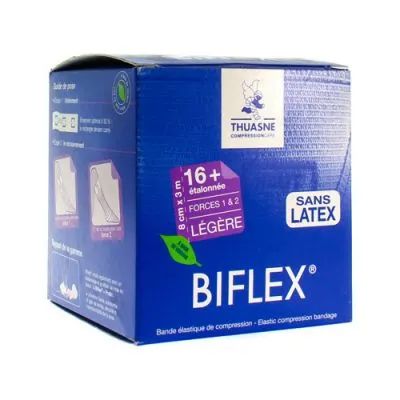 Vendaje bielástico Thuasne BIFLEX 16 (LIGERA) CCL1/CCL2 10cms x 4m.