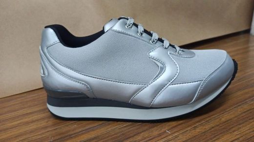 Zapato suela biomecánica activity fancy silver