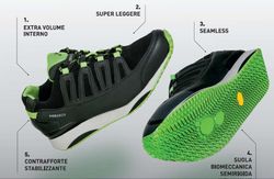 Zapatos suela biomecánica activity airon dcs sport