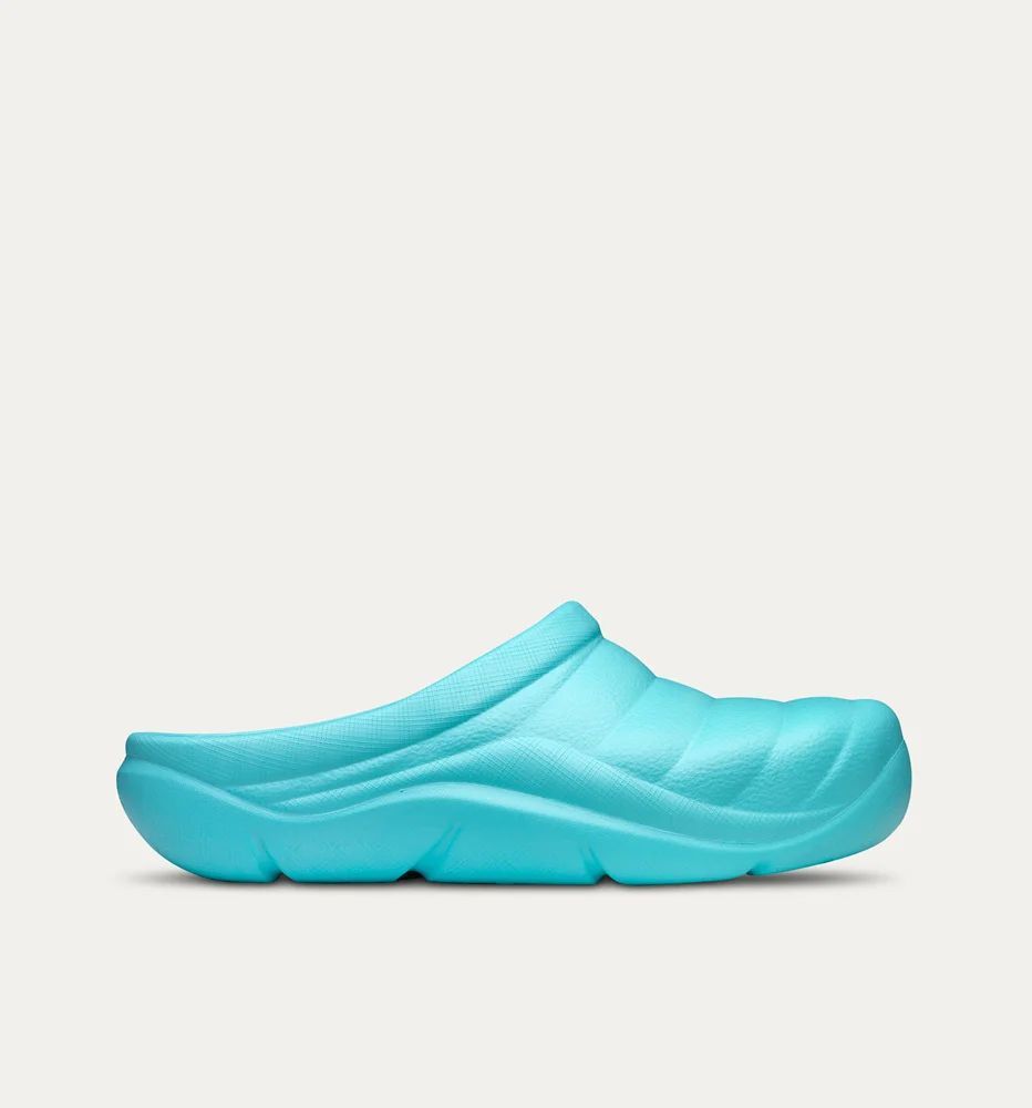 Zuecos simples, sin correa Eva Trip de Feliz Caminar Azul / 36