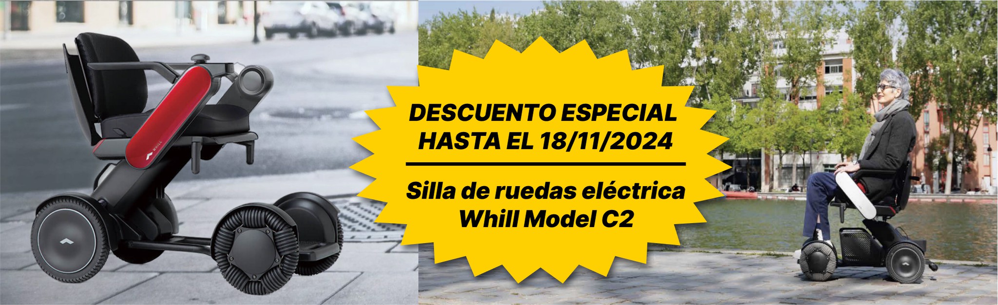 Silla de ruedas eléctrica Whill Model C2